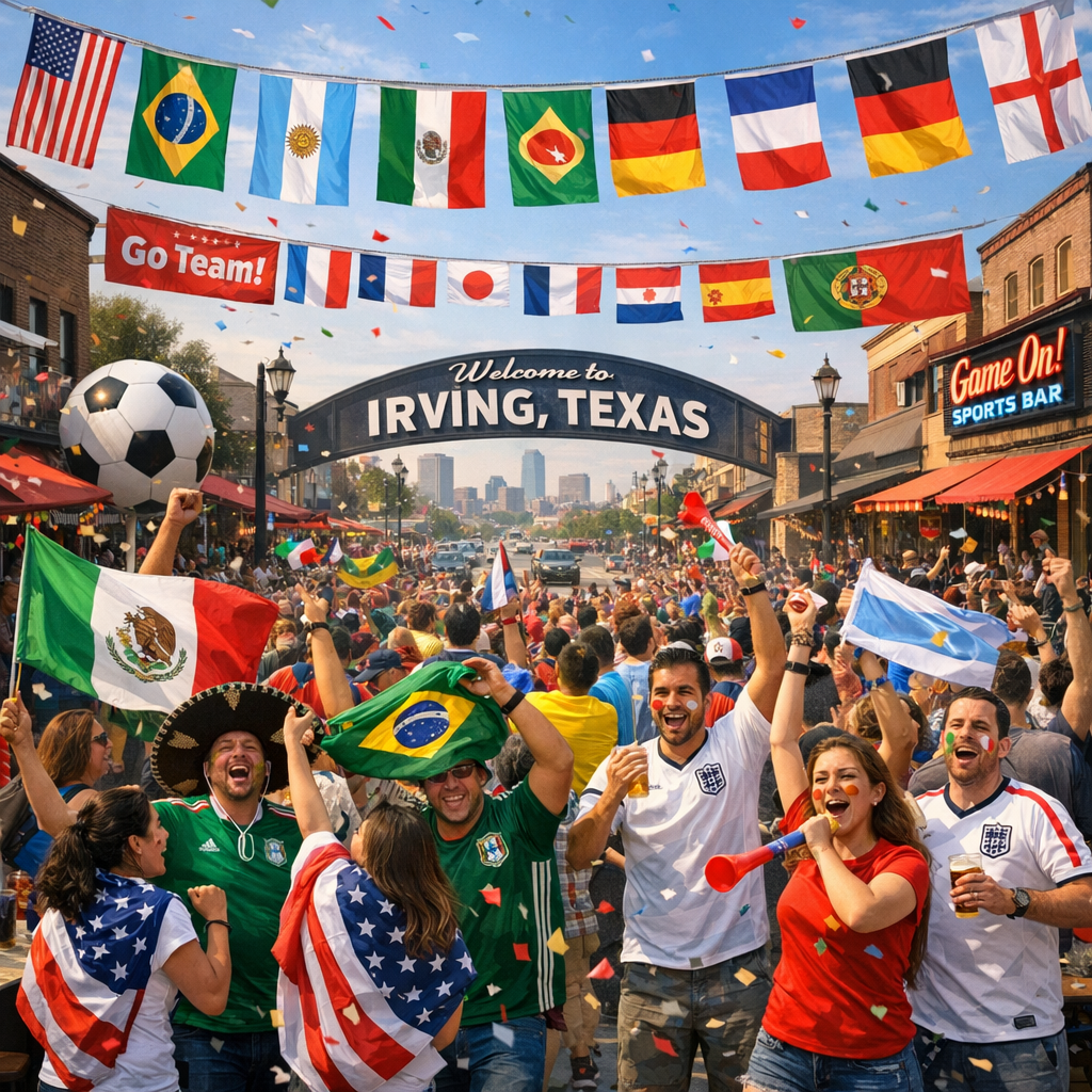 Irving Prepares for Global Spotlight During FIFA World Cup 2026